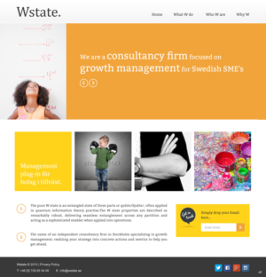 Web Design par pb pour Wstate | Design : #7747908