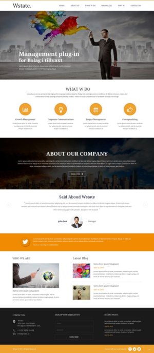 Web Design par pb pour Wstate | Design : #7878055