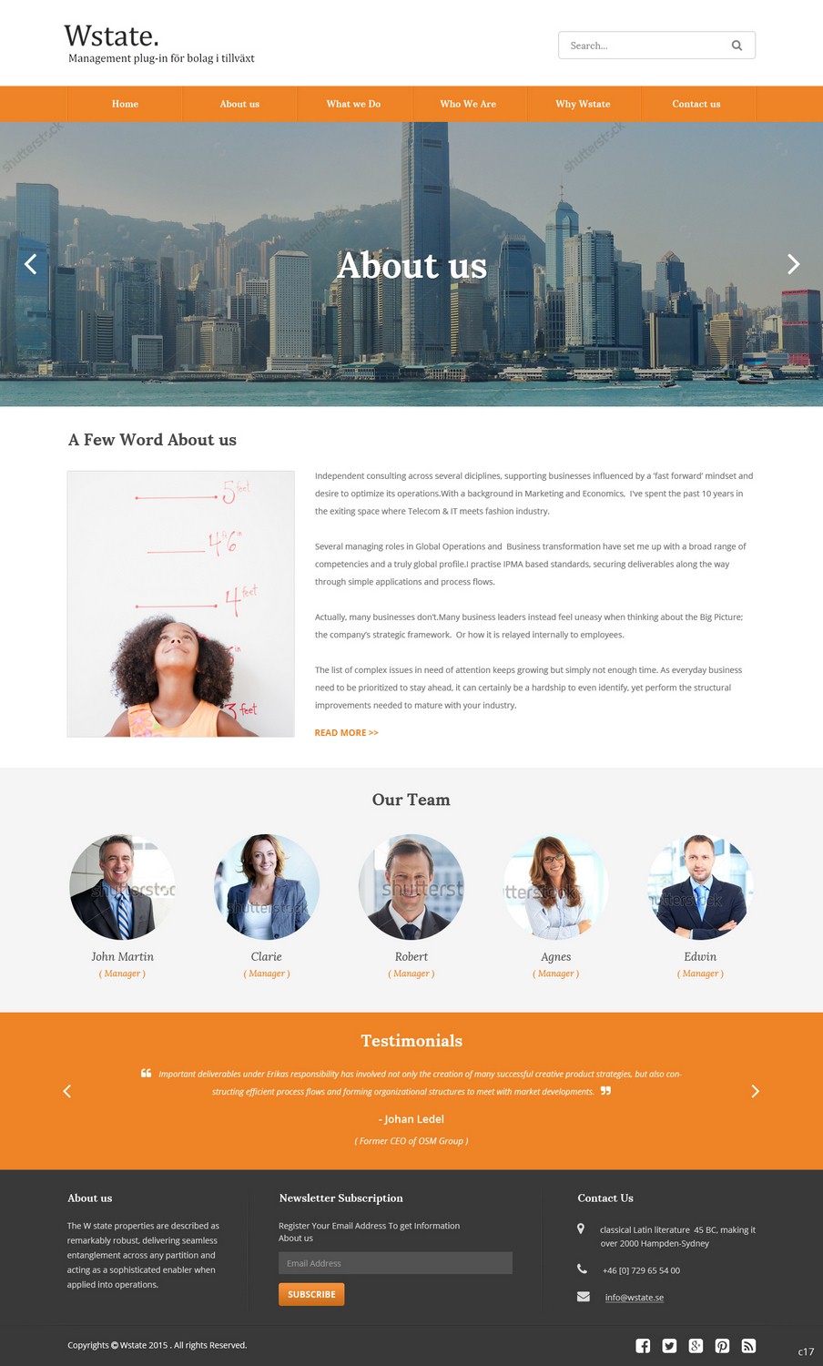 Web Design par pb pour Wstate | Design #7878057