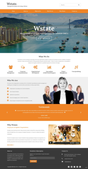 Web Design par pb pour Wstate | Design : #7878059
