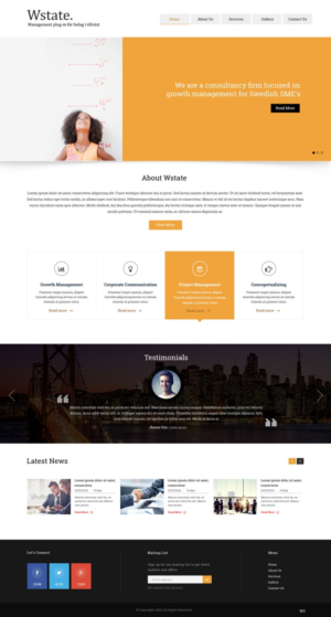 Web Design par pb pour Wstate | Design : #9210806