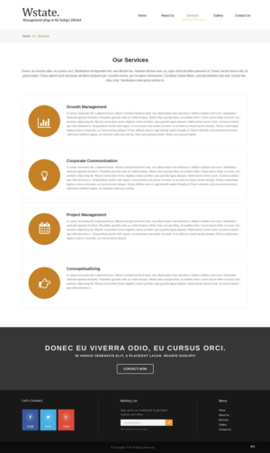Web Design par pb pour Wstate | Design : #9265039