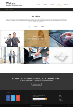 Web Design par pb pour Wstate | Design : #9382129