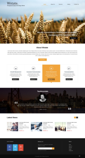 Web Design par pb pour Wstate | Design : #9382131