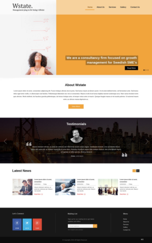 Web Design par pb pour Wstate | Design : #9574457