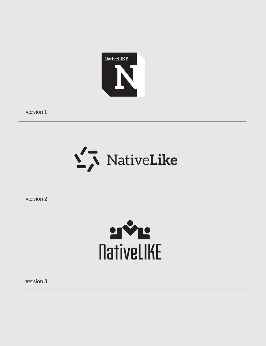 Diseño de Logo por Joanna M.N. para Nativelike Ltd | Diseño #1915128