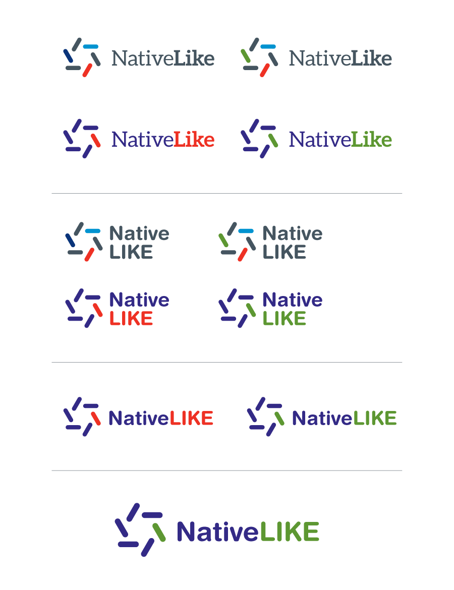 Design de Logo par Joanna M.N. pour Nativelike Ltd | Design #1917177