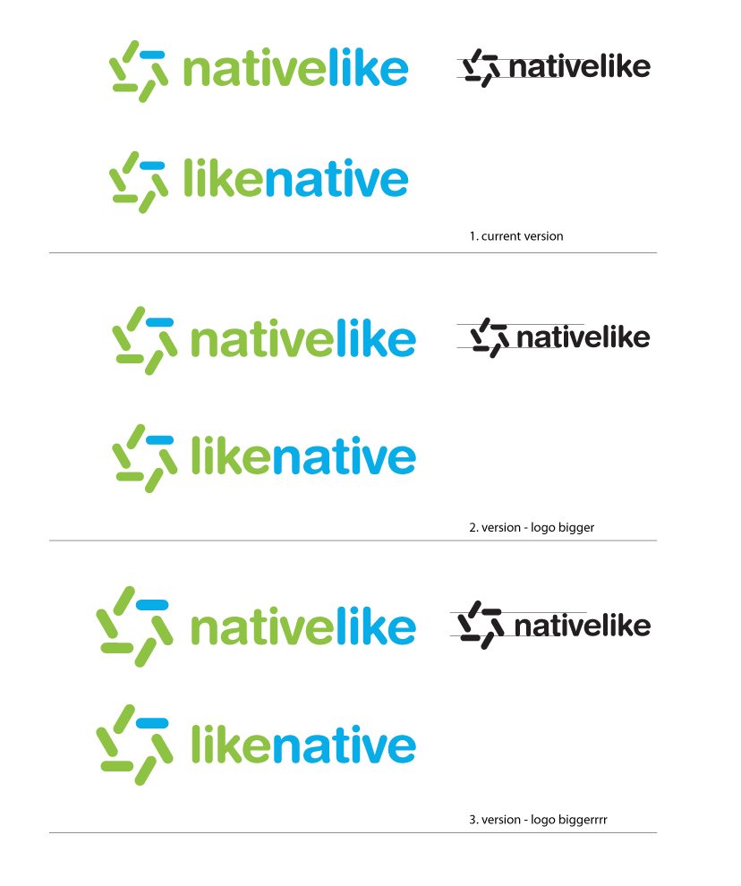 Design de Logo par Joanna M.N. pour Nativelike Ltd | Design #1937573