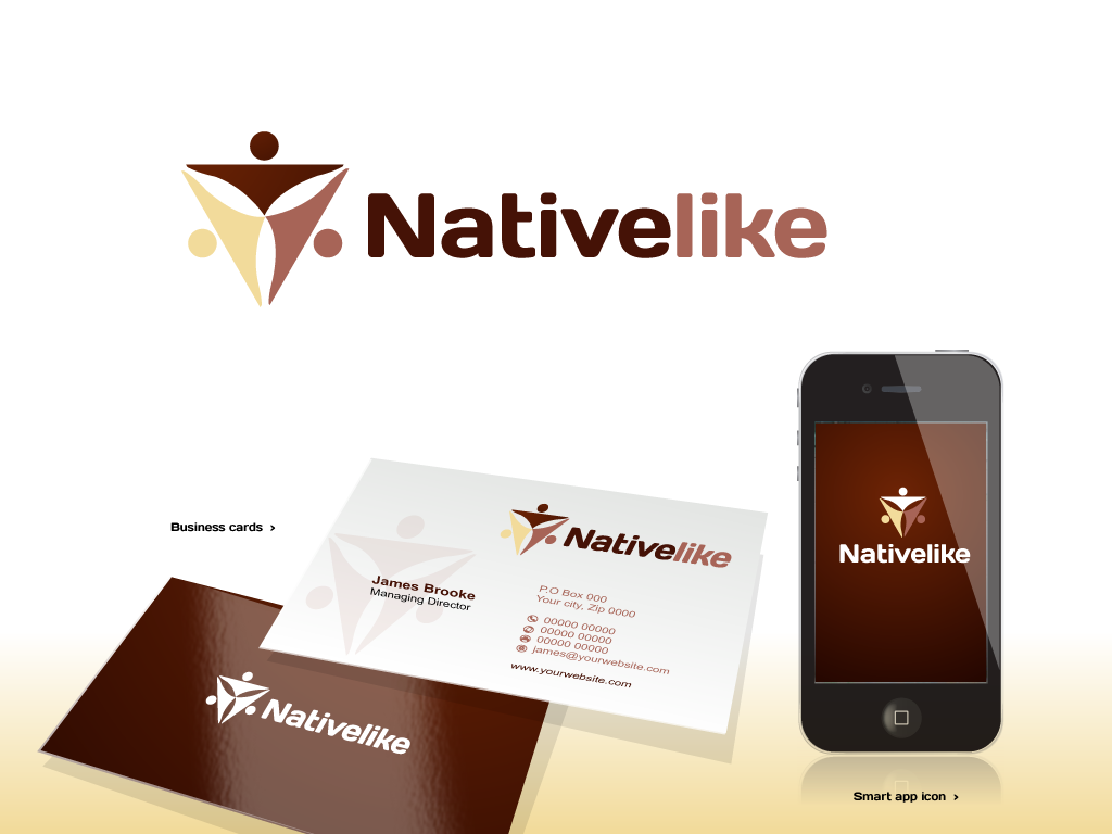 Logo Design by designgreen for Nativelike Ltd | Design #1915686
