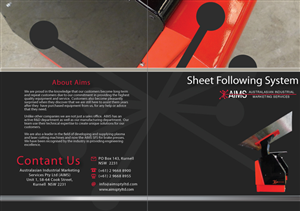 Brochure Design by Gawa Design for Australasian Industrial Marketing Services Pty Ltd (AIMS) | Design #396454