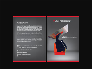Brochure Design by Brigitte Melissa B for Australasian Industrial Marketing Services Pty Ltd (AIMS) | Design: #399956