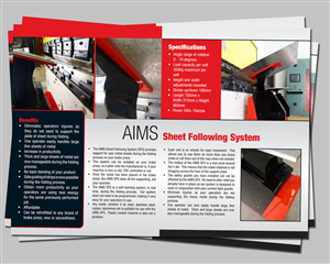 Brochure Design by 610designs.com for Australasian Industrial Marketing Services Pty Ltd (AIMS) | Design: #395209
