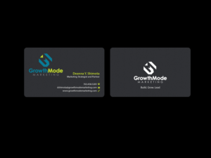 Visitenkarten-Design von Creations Box 2015 für GrowthMode Marketing | Design: #7750189