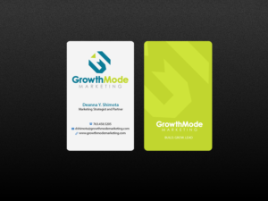 Visitenkarten-Design von Creations Box 2015 für GrowthMode Marketing | Design: #7750195