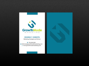 Visitenkarten-Design von Creations Box 2015 für GrowthMode Marketing | Design: #7750204