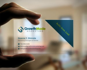 Business Card Design by Brand aid for GrowthMode Marketing | Design: #7733608