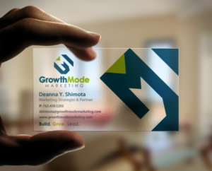 Visitenkarten-Design von chandrayaan.creative für GrowthMode Marketing | Design: #7735046