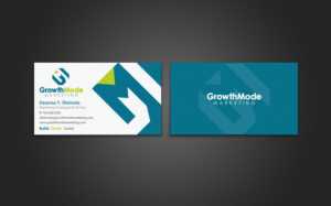 Visitenkarten-Design von chandrayaan.creative für GrowthMode Marketing | Design: #7735048