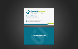 Business Card Design by chandrayaan.creative for GrowthMode Marketing | Design: #7735056