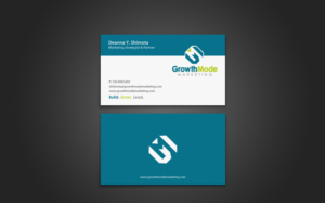 Visitenkarten-Design von chandrayaan.creative für GrowthMode Marketing | Design: #7735057