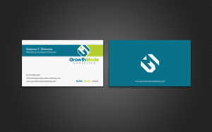 Business Card Design by chandrayaan.creative for GrowthMode Marketing | Design #7735058