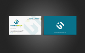 Visitenkarten-Design von chandrayaan.creative für GrowthMode Marketing | Design: #7735061