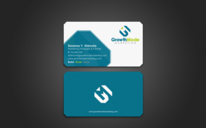 GrowthMode Marketing needs fun business card design | Business Card Design by chandrayaan.creative