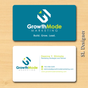 Visitenkarten-Design von SL Designer für GrowthMode Marketing | Design: #7742472