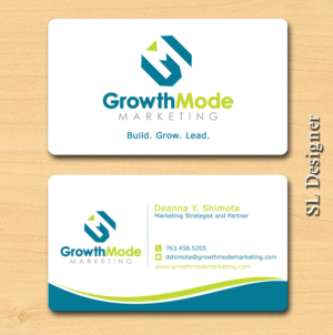 Visitenkarten-Design von SL Designer für GrowthMode Marketing | Design: #7742475