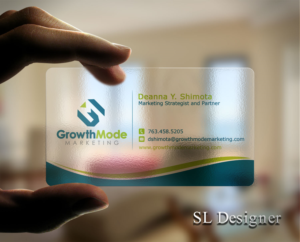 Visitenkarten-Design von SL Designer für GrowthMode Marketing | Design: #7742477