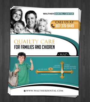Design de Flyer par debdesign pour Walther Dental Center | Design : #7746268