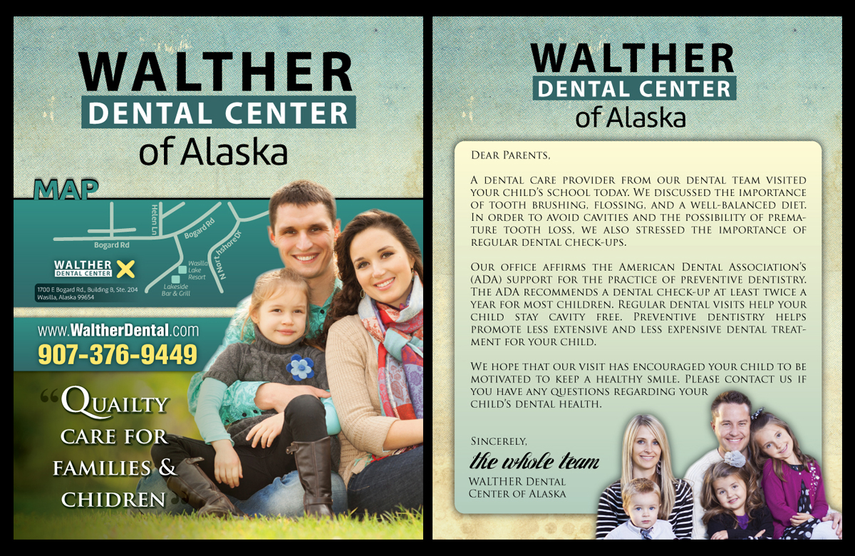 Flyer Design by nylare for Walther Dental Center | Design #7800868