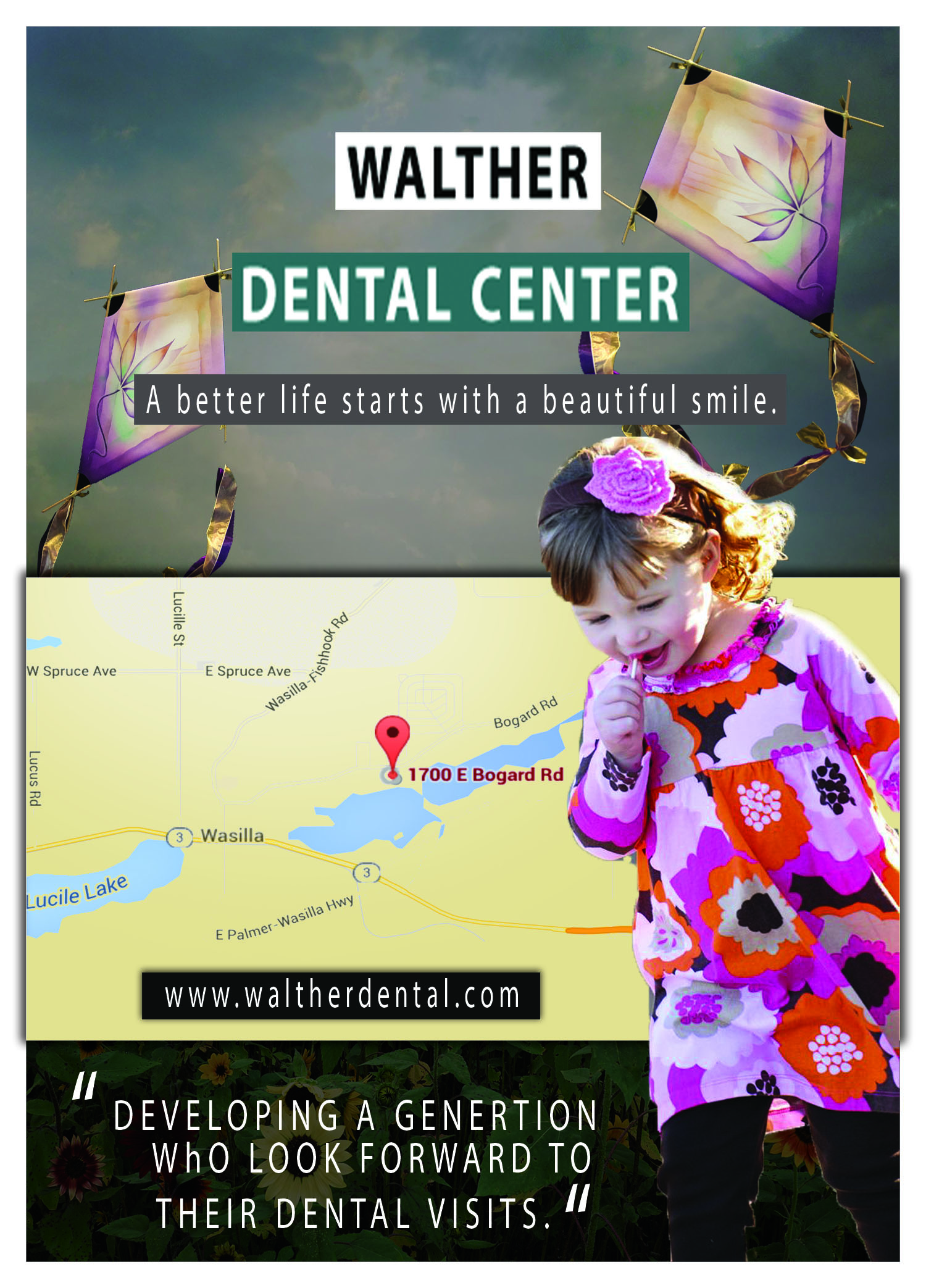 Diseño de Flyer por saimonfaisalkhan para Walther Dental Center | Diseño #7826758