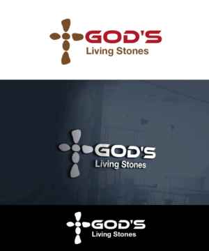Logo Design by joliau for God's Living Stone | Design: #7732720