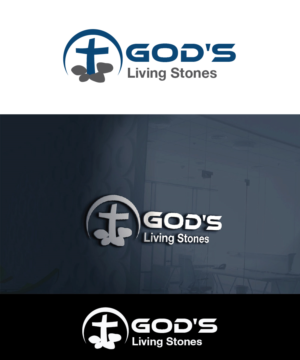 Logo Design by joliau for God's Living Stone | Design: #7732724