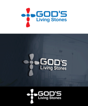 Logo Design by joliau for God's Living Stone | Design: #7740657
