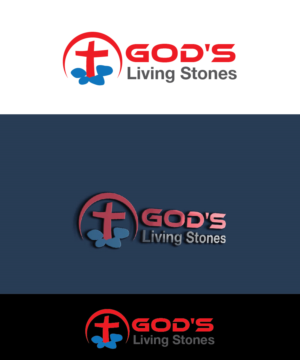 Logo Design by joliau for God's Living Stone | Design: #7740719