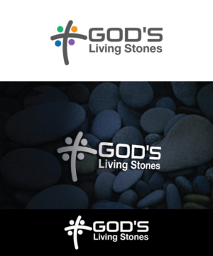 Logo Design by joliau for God's Living Stone | Design: #7743917