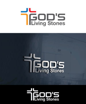 Logo Design by joliau for God's Living Stone | Design: #7773846