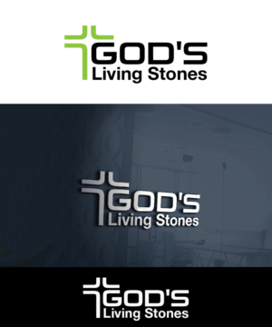 Logo Design by joliau for God's Living Stone | Design: #7774836
