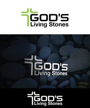 Logo Design by joliau for God's Living Stone | Design: #7775943
