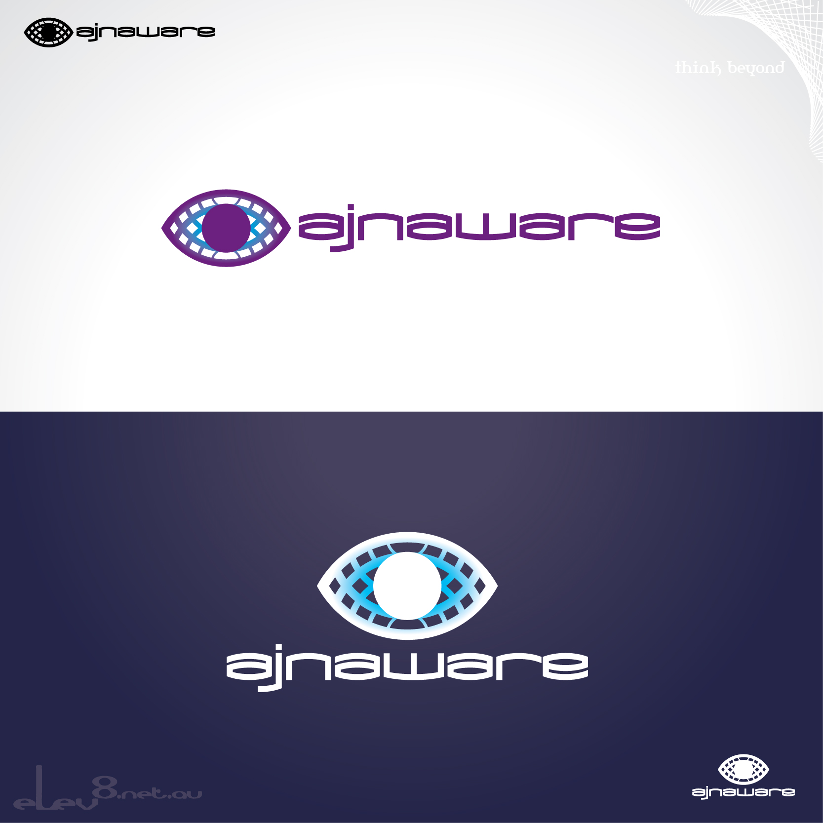 Diseño de Logo por elev8.net.au para Ajnaware Pty Ltd | Diseño #12823
