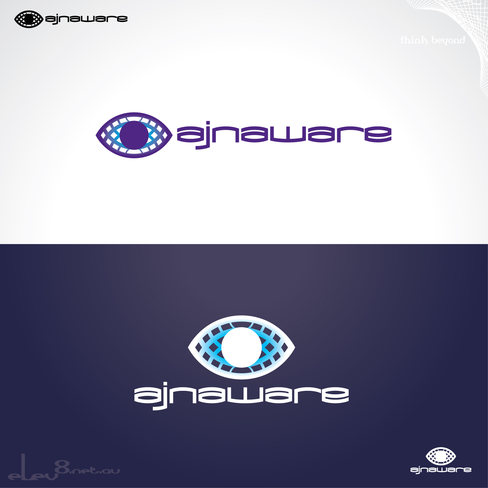 Diseño de Logo por elev8.net.au para Ajnaware Pty Ltd | Diseño #12824