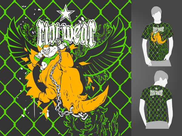 T-shirt Design by Summit Creative for Riot Wear | Design #393283
