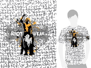 T-shirt Design by A DESIGN FOR YOU for Riot Wear | Design: #393132