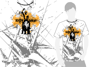 T-Shirt-Design von A DESIGN FOR YOU für Riot Wear | Design: #397801