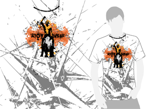 T-Shirt-Design von A DESIGN FOR YOU für Riot Wear | Design: #403196