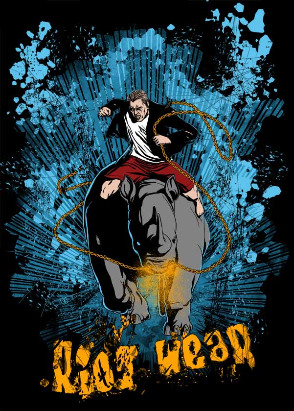 Design de T-shirt par rezahales pour Riot Wear | Design #406386