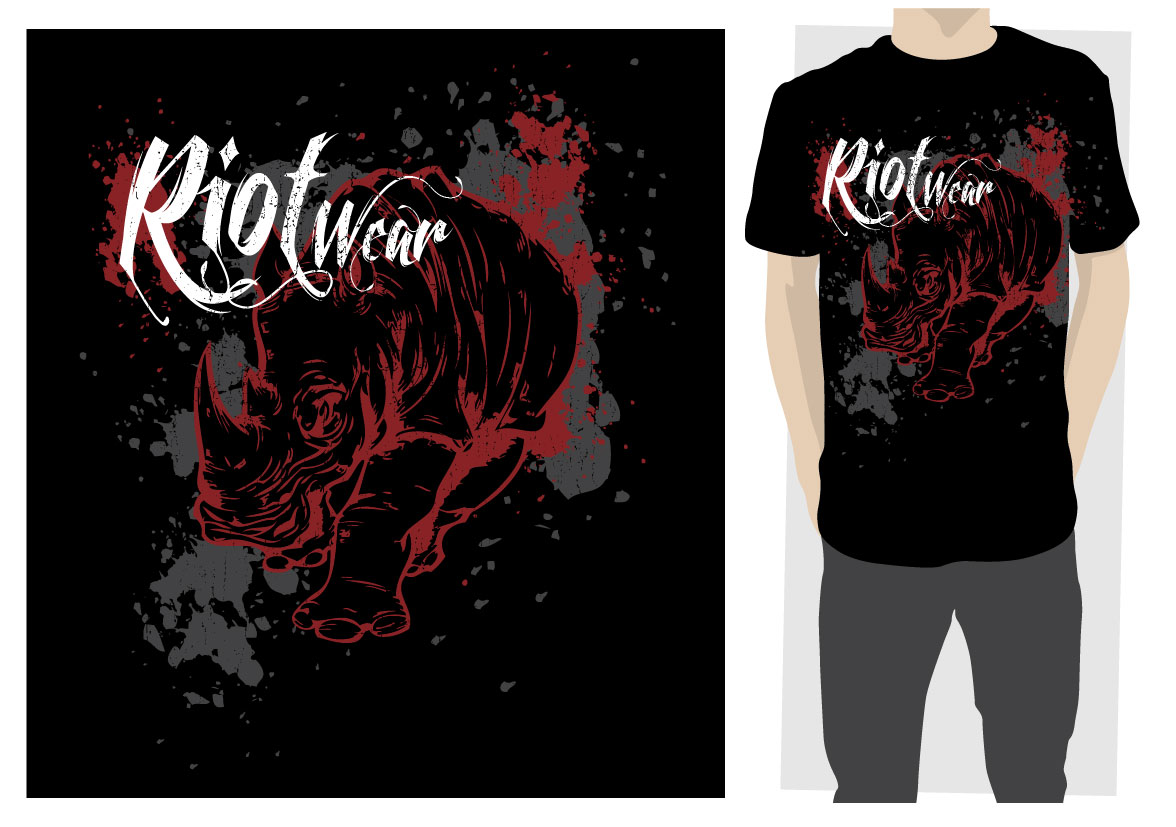 T-shirt Design by ReigeDesign for Riot Wear | Design #396694