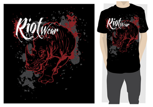 T-Shirt-Design von ReigeDesign für Riot Wear | Design #396694